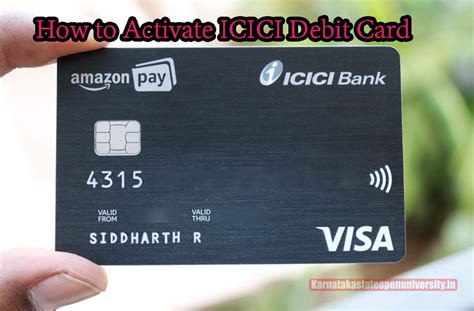 icici debit card with nfc|icici debit card activation.